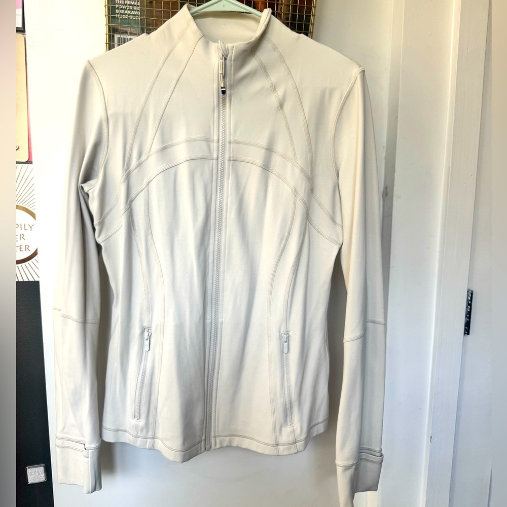 Lululemon Define Jacket (color: bone) - image 1